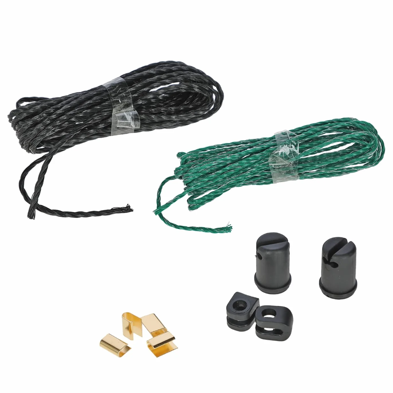 VOSS.farming Malla eléctrica para gallinas farmNET 50m 112cm 16 Postes Kit reparación
