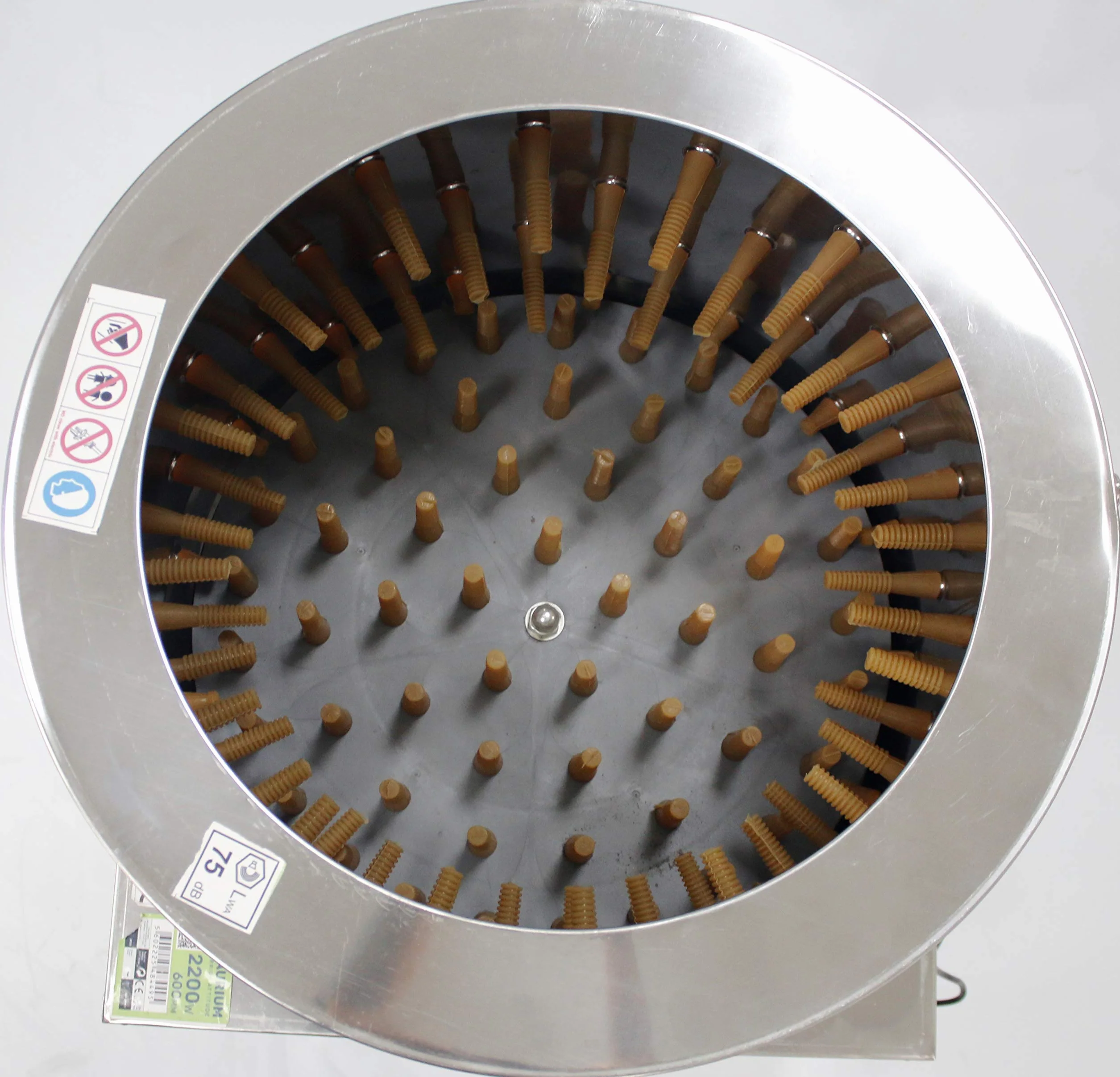 Desplumadora de Pollos 2200W, 600mm Saurium - 48449