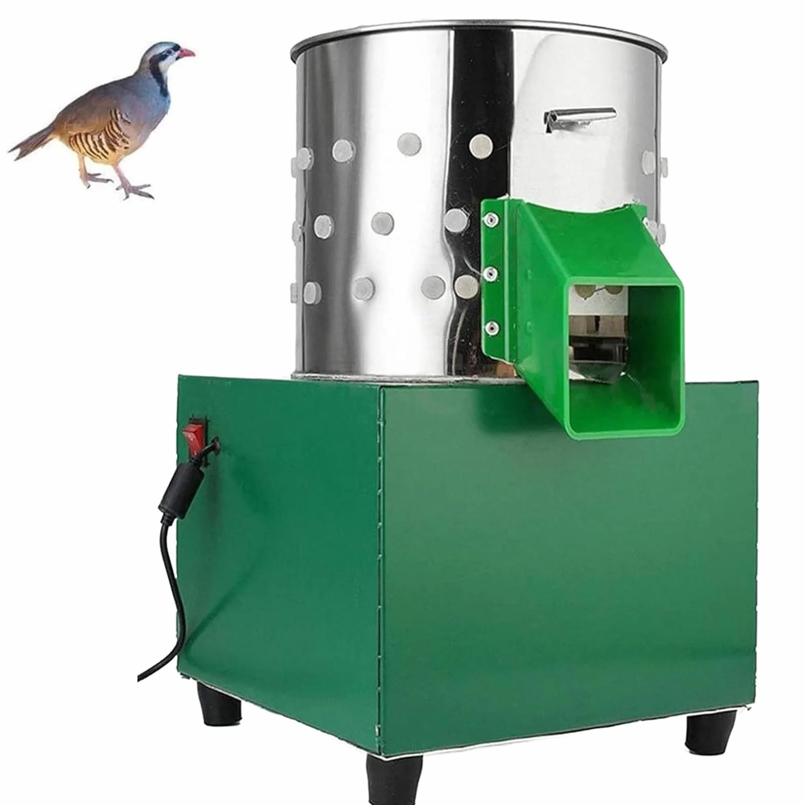 Desplumadora De Pollos - Desplumadora De Aves, Desplumadora De Aves Eléctrica De Acero Inoxidable, para Patos, Zorzales, Pollos Y Gansos, Agricultura Profesional